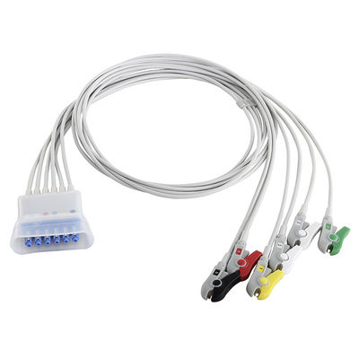 P-Hilips ECG Leadwires Telemetry Leadwire 989803137251 989803133881 989803152051 5 คลิปตะกั่ว IEC