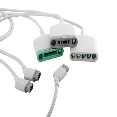 สายเคเบิล ECG Trunk ของ Siemens Draeger สายเคเบิล ECG ที่เข้ากันได้ Infinity Delta MS20093
