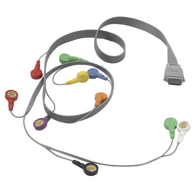 ECG Holter Cable เครื่องมือชีวการแพทย์ Edan 3ft 10 Lead ECG Cable And Leadwires