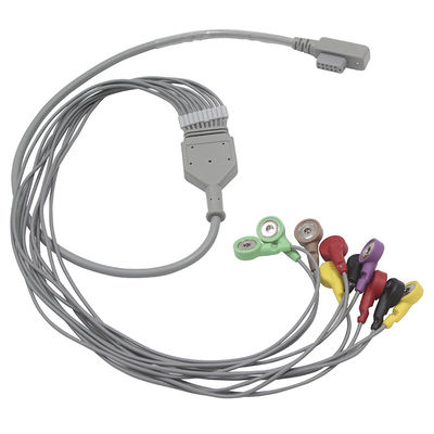 BENEWARE Elbow Holter สายเคเบิล ECG และสายไฟ