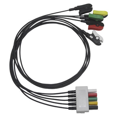 Mindray Radiotranslucent Wire 5 Lead X-Ray D ประเภท ECG Radiotranslucent Cable และ Leadwires