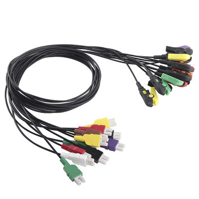 GE Marquette 10 Lead X-Ray ECG Radiotranslucent Cable และ Leadwires
