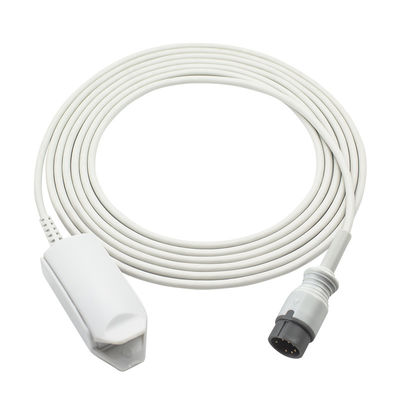 Zoncare นำกลับมาใช้ใหม่เซ็นเซอร์ SpO2 PM-7000C PM-7000D 6Pin คลิปนิ้วสำหรับผู้ใหญ่ SpO2 Probe