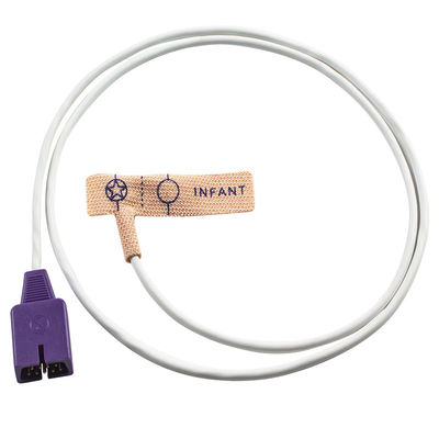 N-ellcor Oxi-max DB9 9pin MAX-N เซ็นเซอร์ SpO2 แบบใช้แล้วทิ้ง PM10N NPB-3910 ผ้ายืดผิวหนังแบบใช้แล้วทิ้ง SpO2 Probe