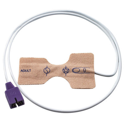 N-ellcor Oxi-max DB9 9pin MAX-N เซ็นเซอร์ SpO2 แบบใช้แล้วทิ้ง PM10N NPB-3910 ผ้ายืดผิวหนังแบบใช้แล้วทิ้ง SpO2 Probe