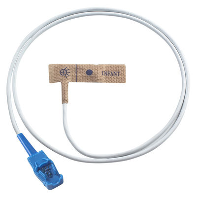 GE Oxytip เครื่องตรวจจับ SpO2 ที่ใช้ครั้งเดียว เนื้อที่ไม่เนื้อสําหรับผู้ใหญ่ / ผิวใหม่