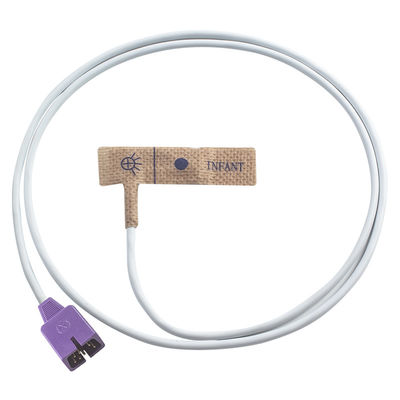 N-ellcor DB9 7pin D25 เซ็นเซอร์ SpO2 แบบใช้แล้วทิ้ง N150 NPB 290 ผ้าไม่ทอสำหรับผู้ใหญ่ หัววัด SpO2 แบบใช้แล้วทิ้ง