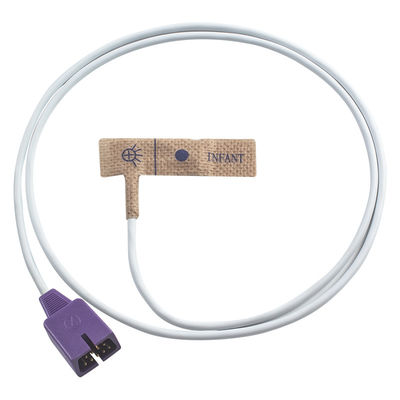 N-ellcor Oxi-max DB9 9pin MAX-A เครื่องตรวจจับ SpO2 ครั้งเดียว PM100N NPB-4000 ผ้าที่ไม่เนื้อสําหรับผู้ใหญ่