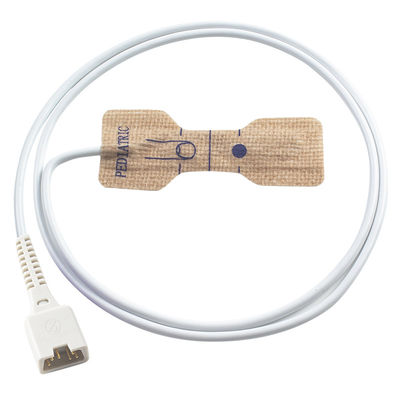 Novametrix 512 513 6pin เครื่องตรวจ SpO2 ครั้งเดียว 710 715 ผ้าที่ไม่ได้เนื้อสําหรับผู้ใหญ่