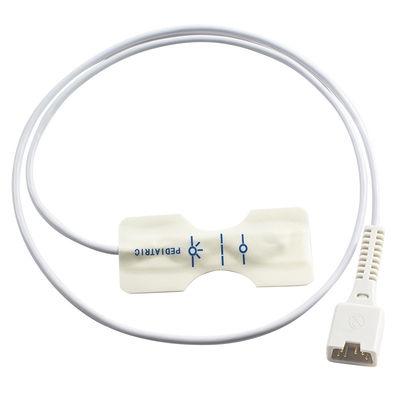 Novametrix 513 710 6pin เซ็นเซอร์ SpO2 แบบใช้แล้วทิ้ง 715 MARS โฟมสีขาวสำหรับเด็ก หัววัด SpO2 แบบใช้แล้วทิ้ง