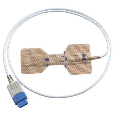 Datex Ohmeda TS-AP-10 TS-AP-25 เซ็นเซอร์ SpO2 แบบใช้แล้วทิ้ง 3800 3900 ผู้ใหญ่ / ทารกแรกเกิด ผ้าไม่ทอ หัววัด SpO2 แบบใช้แล้วทิ้ง