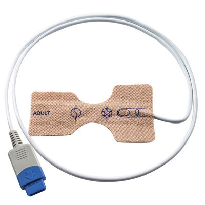 Datex Ohmeda 9pin TS-AF-25 ผ้ายืดผิวหนังทารกแรกเกิดที่ใช้แล้วทิ้ง SpO2 Probe แบบใช้แล้วทิ้ง