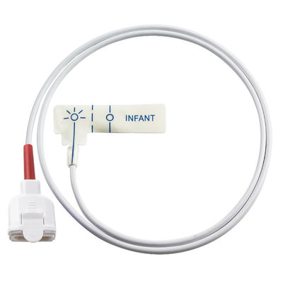สําหรับ M-asi-mo Red-Series เครื่องตรวจจับ SpO2 ครั้งเดียว 11pin - White Foam