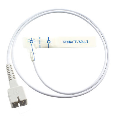 เครื่องตรวจจับ SpO2 ของเด็กแบบดิจิตอลเทค เครื่องตรวจจับฟองสีขาวสําหรับ ECG1200G PM50 PM60D