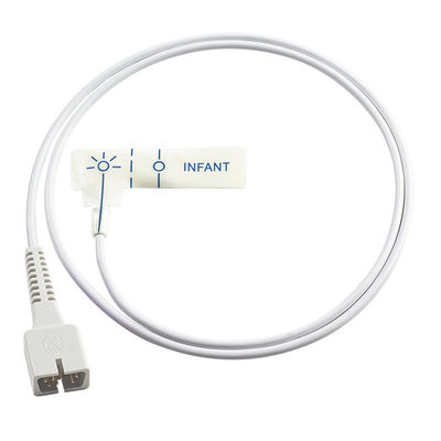 เครื่องตรวจจับ SpO2 ของเด็กแบบดิจิตอลเทค เครื่องตรวจจับฟองสีขาวสําหรับ ECG1200G PM50 PM60D