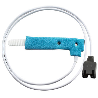 สำหรับ M-asi-mo สีแดง Rainbow tech LNCS INF 2319 2328 1777 1861 ทิ้ง SpO2 Sensor Rad-5 Radical-7 สีฟ้าฟองน้ำทารก