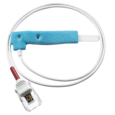 for M-asi-mo Pulse Oximeter เซนเซอร์แบบใช้แล้วทิ้ง 4002 4046 RD SET Red Rainbow Tech Infant Blue Spong