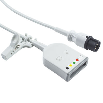 Mindray 0012-00-1255-01 สายเคเบิล ECG Trunk ของ TPU สายเคเบิล ECG ของ AAMI 6 พิน