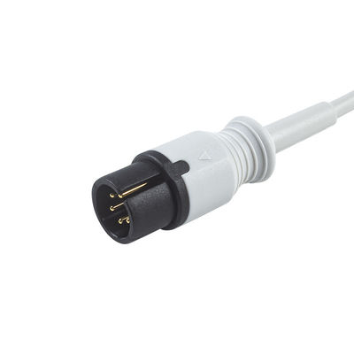 Mindray 0012-00-1255-01 สายเคเบิล ECG Trunk ของ TPU สายเคเบิล ECG ของ AAMI 6 พิน