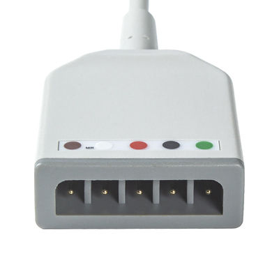 Mindray 0012-00-1255-01 สายเคเบิล ECG Trunk ของ TPU สายเคเบิล ECG ของ AAMI 6 พิน