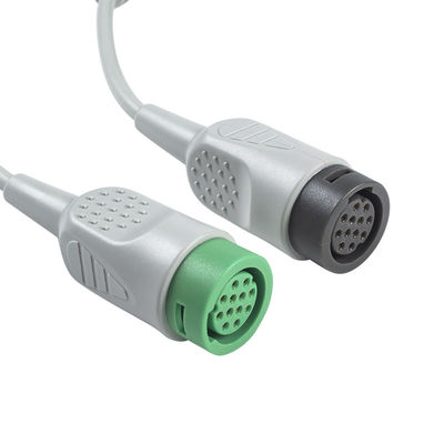 GE Healthcare ECG Trunk Cable Corometrics 1442AAO MECG และ FECG สายเคเบิล ECG
