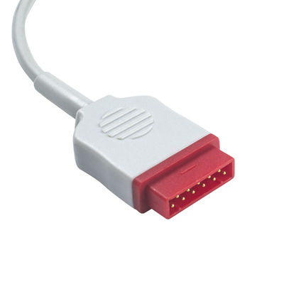 สายเคเบิลอะแดปเตอร์ GE Marquette IBP 2005772-001 2103966-001 สายเคเบิลต่อขยายหัววัดคู่ 11 พิน