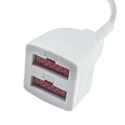 สายเคเบิลอะแดปเตอร์ GE Marquette IBP 2005772-001 2103966-001 สายเคเบิลต่อขยายหัววัดคู่ 11 พิน