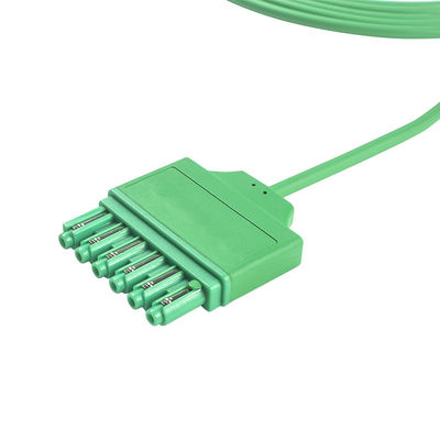 Siemens Draeger MS16256 6Lead ECG Trunk Adapter Cable Drager ECG Extension Trunk สายเคเบิล Single Pin Connector