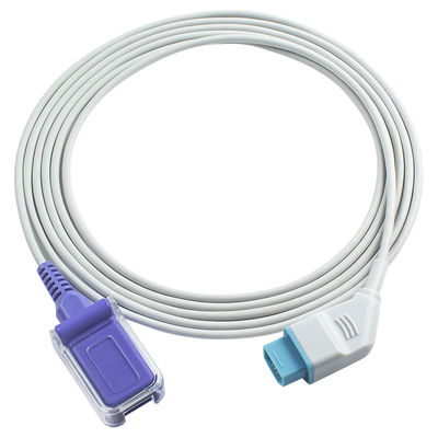 Nihon Kohden JL-650P N-ellcor Oxi-max SpO2 สายเคเบิลเซนเซอร์ 14Pin SpO2 สายเคเบิลต่อขยายอะแดปเตอร์