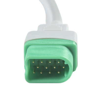 สายเคเบิล ECG ของ Mindray Datascope และ Leadwires 5 สายเคเบิล IEC Clip TPU ECG ตะกั่ว