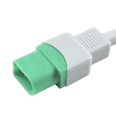 สายเคเบิล ECG ของ Mindray Datascope และ Leadwires 5 สายเคเบิล IEC Clip TPU ECG ตะกั่ว