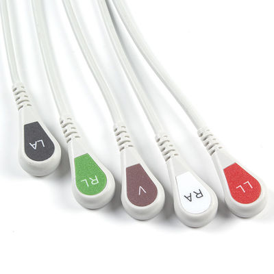 P-Hilips สาย ECG และสายตะกั่ว 12pin 5 Lead M1975A สาย ECG