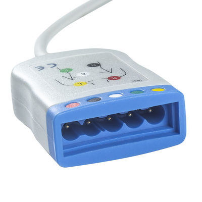 Datascope/Maquet/Getinge 12 ปิน ECG กระดานกระดานไปยัง ECG 5 สายนํา IEC AHA Single Pin ECG สายนํา