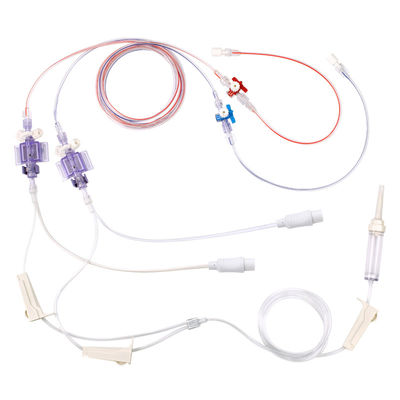 Mindray IBP Transducer Dual Double Type เครื่องวัดความดันโลหิตแบบใช้แล้วทิ้งสำหรับสายเคเบิลอะแดปเตอร์ IBP