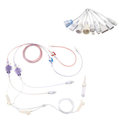 MEDEX MD Dual Double Type IBP Transducer เครื่องแปลงความดันโลหิตสําหรับสายปรับตัว IBP