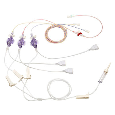 PVB PB ประเภทเทอร์เนอรี่ IBP Transducer เครื่องแปลงความดันโลหิตสําหรับ IBP Adapter Cable