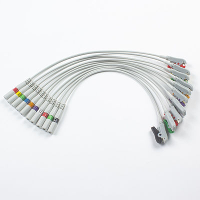 ECG Parts Pigtail Adapters 989803101701 40498E 4.00MM ECG Snap To Banana Plug Adapter