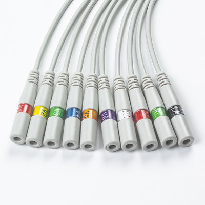 ECG Parts Pigtail Adapters 989803101701 40498E 4.00MM ECG Snap To Banana Plug Adapter