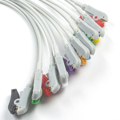 ECG Parts Pigtail Adapters 989803101701 40498E 4.00MM ECG Snap To Banana Plug Adapter