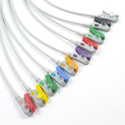 ECG Parts Pigtail Adapters 989803101701 40498E 4.00MM ECG Snap To Banana Plug Adapter