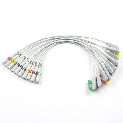 นวดกล้วยเพื่อคลิป อดแทปเตอร์ ECG อดแทปเตอร์หางหมู 3.00MM IEC เครื่องเชื่อมอิเล็กตรอน ECG