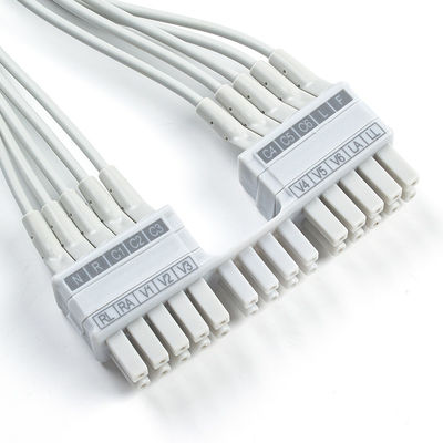 Mortara Burdick 10 Lead EKG สายนํา ECG สายนํา 9293-041-50 9293-046-60 สําหรับ ELI 150C