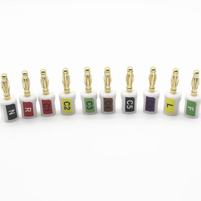 GE CAM14 ECG Parts Banana Adapters - 900178-001 อะแดปเตอร์ ECG