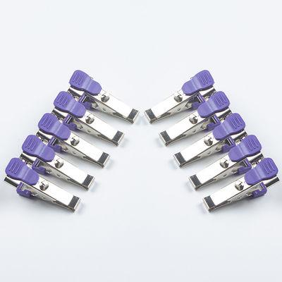 ชิ้นส่วน ECG สัตวแพทย์นำมาใช้ใหม่ ECG Alligator Clip Adapters 9101-20-58104 ECG Electrodes Connector