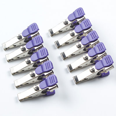 ชิ้นส่วน ECG สัตวแพทย์นำมาใช้ใหม่ ECG Alligator Clip Adapters 9101-20-58104 ECG Electrodes Connector