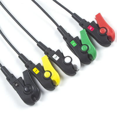 Datex MRI Radio Translucent Cable 5 Lead X-Ray ECG Lead Wire