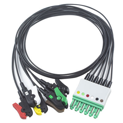 Siemens Drager Radio ลวดโปร่งแสง X-Ray 5 Lead MRI ECG Lead Wire