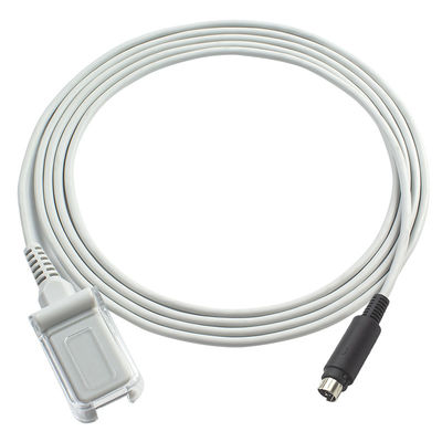 สายเคเบิลเซนเซอร์ Biosys SpO2 6Pin ถึง DB9 SpO2 สายต่อ 2.4M TPU