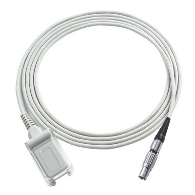 สายเคเบิลเซ็นเซอร์ GE Hellige SpO2 Ohmeda Tech 7Pin เป็นสายเคเบิล DB9