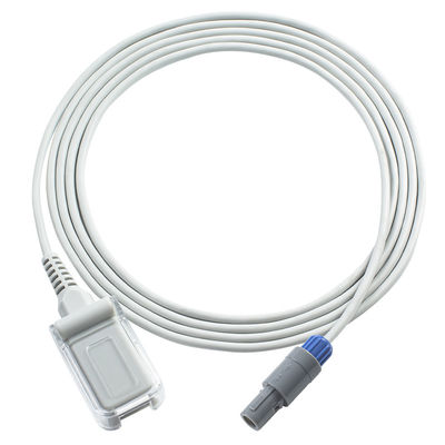 สายเคเบิลเซ็นเซอร์ Biolight SpO2 5Pin ไปยัง DB9 สายเคเบิลขยายเซ็นเซอร์ดิจิตอล SpO2 2.4M